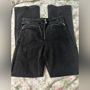 Express Black Boot Cut Jeans